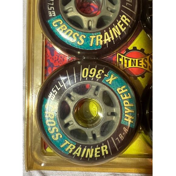 New Hyper Wheels Cross Trainer X-360 77.5mm Fitness All Surface Conditions 78A - Picture 3 of 7